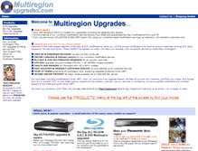 Tablet Screenshot of multiregionupgrades.com